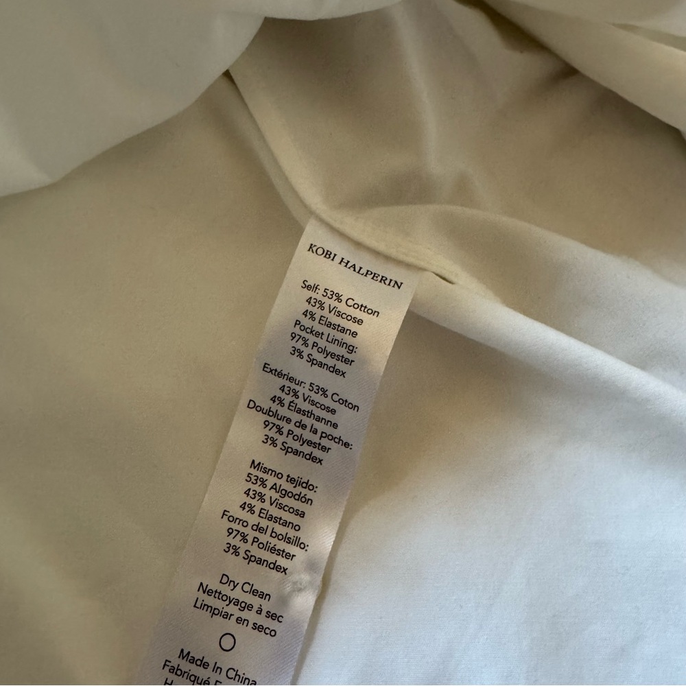 Kobi Halperin White Tie Waist Midi Dress - Picture 14 of 14